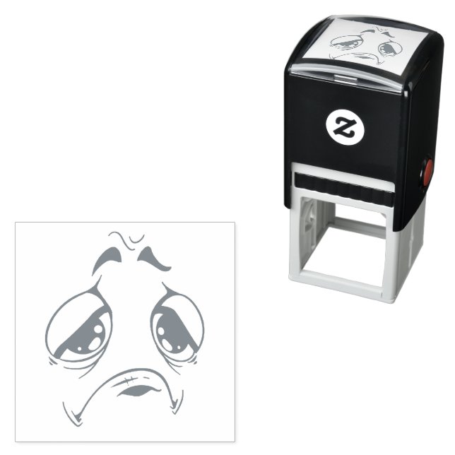 Emotische Briefmarke Permastempel (Beispiel)