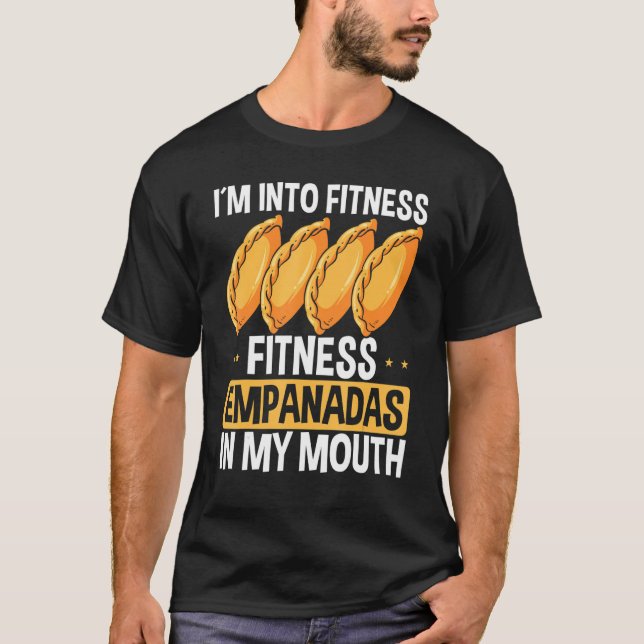 Empada Lover Im Fitness Empanadas Colombia Ve T-Shirt (Vorderseite)