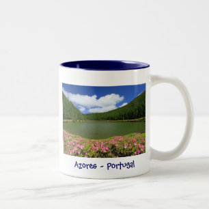 Empadadas - Azoren-Tasse Zweifarbige Tasse