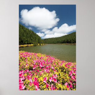 Empadadas Lakes, Azores Poster