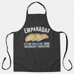 Empanadas Es ist ein Argentinienproblem, das man n Schürze