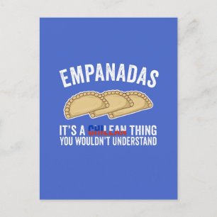 Empanadas Es ist eine chilenische Sache, die man n Postkarte