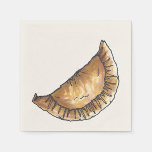 Empanadas Latin South American Fried Chestry Serviette