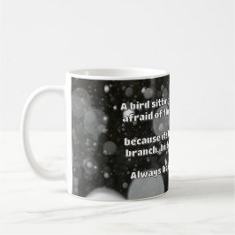 Empath Belief positive Ermutigungsquote Kaffeetasse
