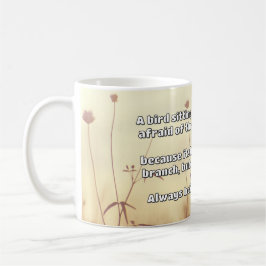 Empath Belief positive Ermutigungsquote Kaffeetasse