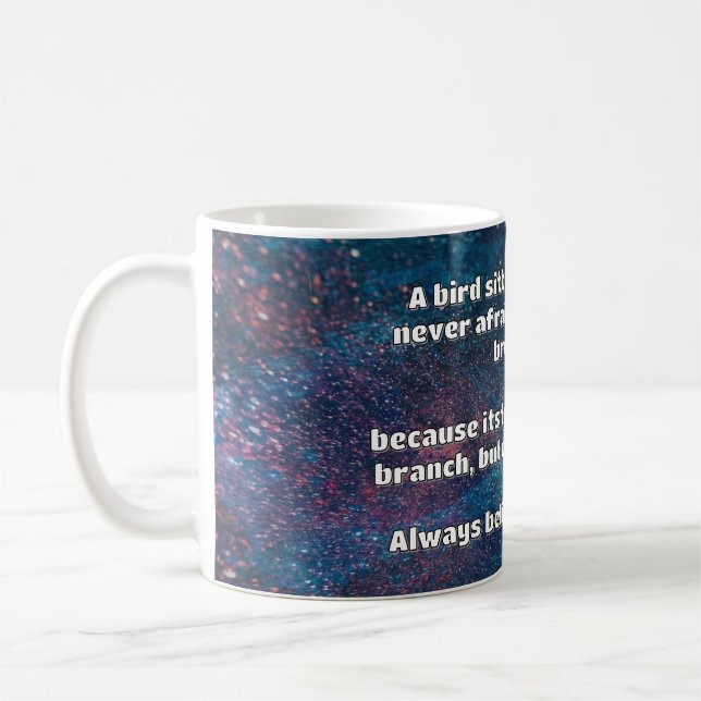 Empath Belief positive Ermutigungsquote Kaffeetasse (Links)