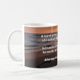 Empath Belief positive Ermutigungsquote Kaffeetasse