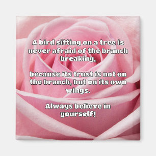 Empath Belief positive Ermutigungsquote Magnet