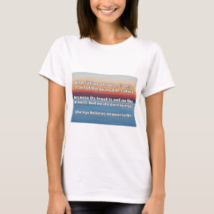 Empath Belief positive Ermutigungsquote T-Shirt