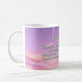 Empath Bravery Positives ermutigendes Zitat Kaffeetasse