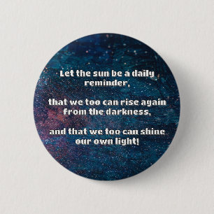 Empath Shine Positive Ermutigungsquote Button