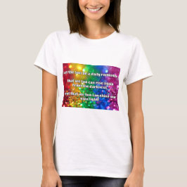 Empath Shine Positive Ermutigungsquote T-Shirt