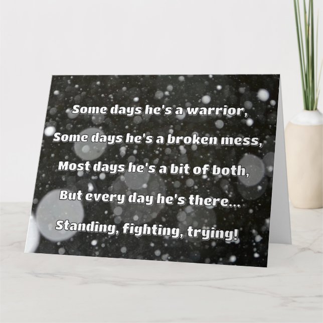 Empath Strength Positives Zitat Förderung Karte (Vorderseite)