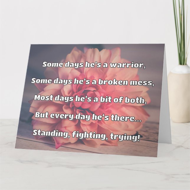 Empath Strength Positives Zitat Förderung Karte (Vorderseite)