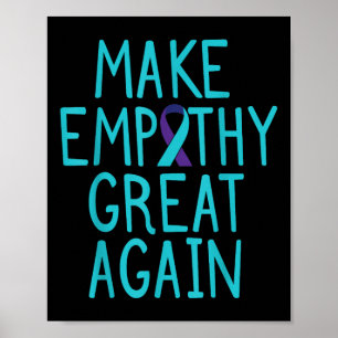 Empathie Großes Selbstmordbewusstsein psychische G Poster