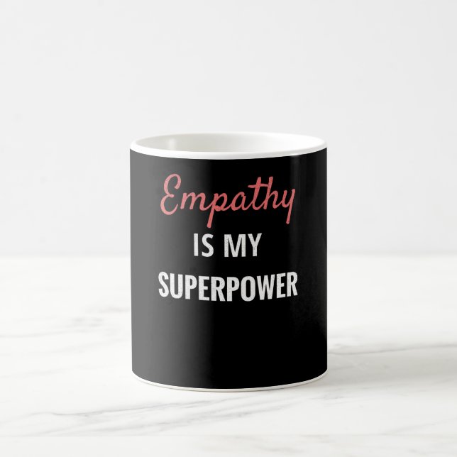 Empathie ist meine Supermacht| Empathie bei Empath Kaffeetasse (Mittel)