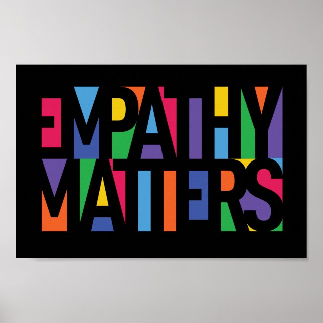 Empathie Matters Poster (Vorne)