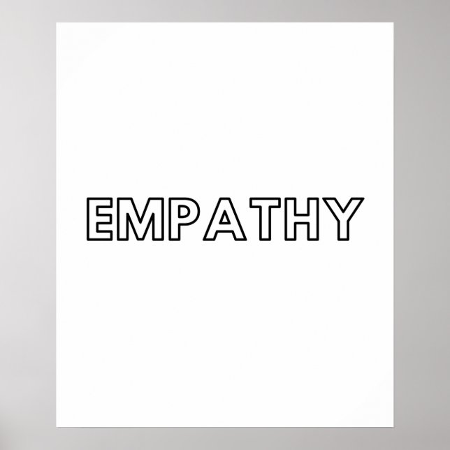 Empathie Poster (Vorne)