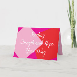 Empathy Card für Krankheit / Schwierige Zeiten Ankündigung