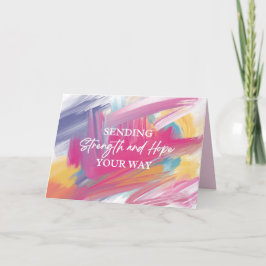 Empathy Card für Krebs und Kranken Ankündigung