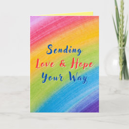 Empathy Card für schwierige Zeiten z.B. Krankheit Ankündigung
