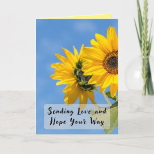 Empathy Card für schwierige Zeiten z.B. Krankheit Ankündigung