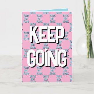 Empathy Card unterstützt schwierige Zeiten Dankeskarte