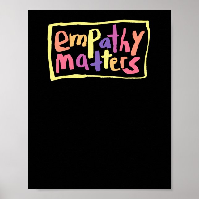 Empathy S Sticker1 Poster (Vorne)