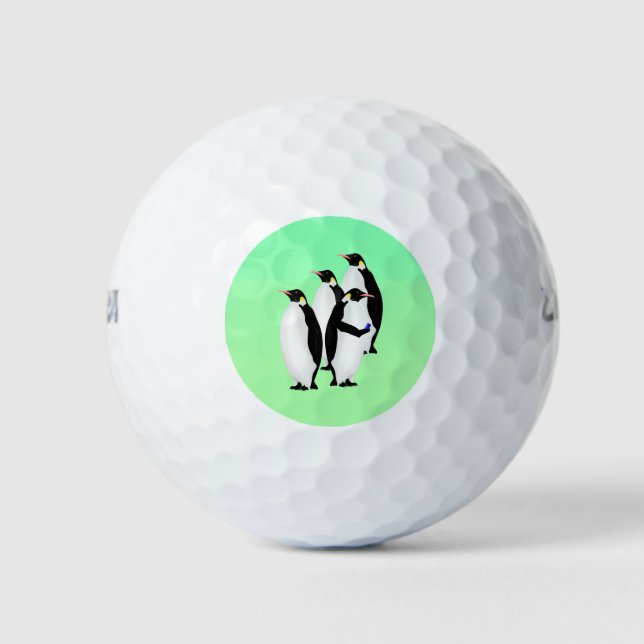 Emperor Penguin Online Line Golfball (Vorderseite)