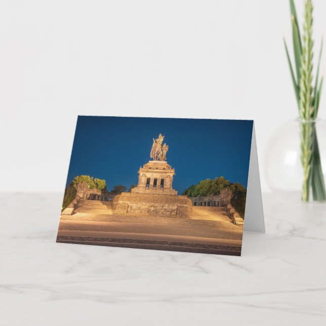 Emperor William Koblenz Karte (Vorderseite)