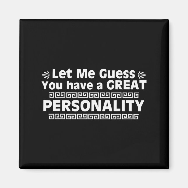 Emperor, You Have A Great Ity, New Groove, Funny  Magnet (Vorne)