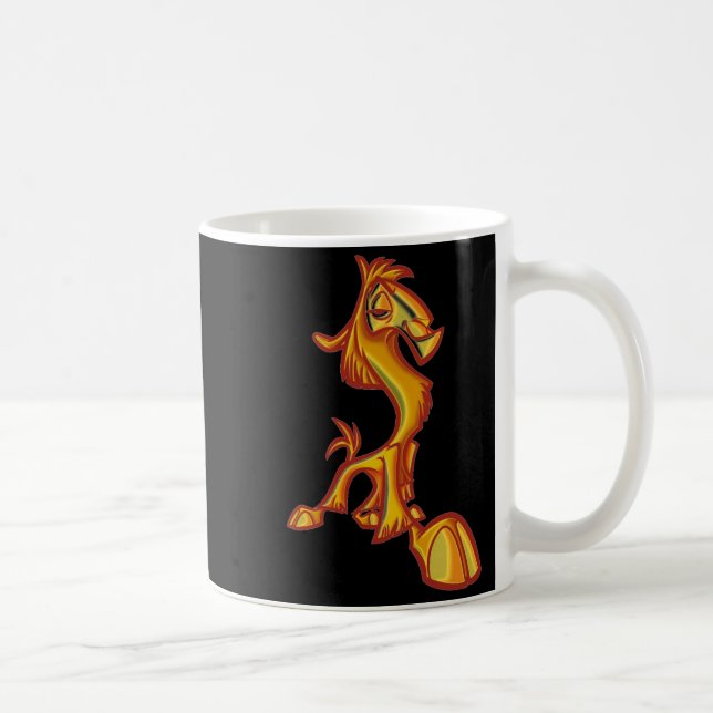 Emperors New Groove Golden Kuzco _1  Kaffeetasse (Rechts)