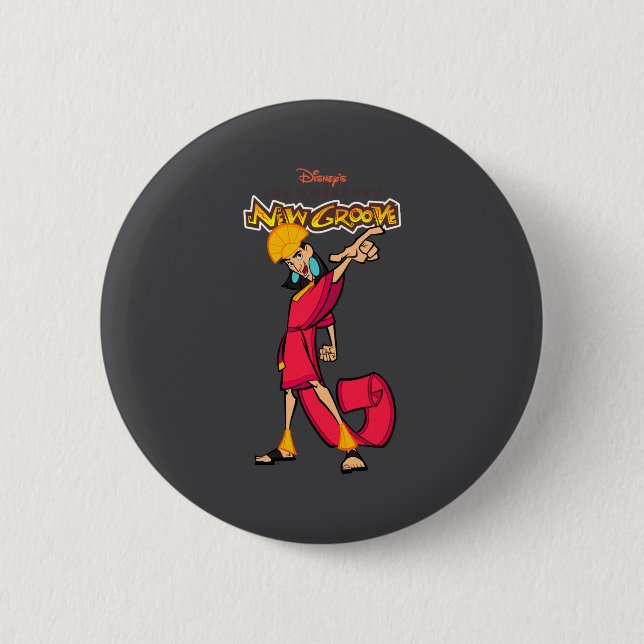 Emperors New Groove Kuzco  Button (Vorderseite)