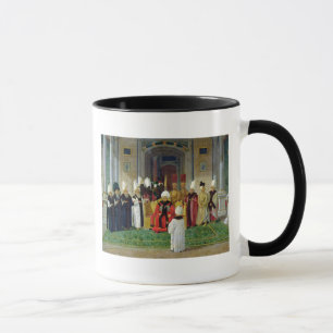 Empfang am Gericht des Sultans Selim III Tasse