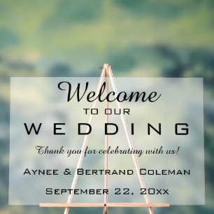 Empfang bearbeiten acrylschild