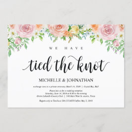 Empfang der Blumenromantik Einladungskarte Einladung