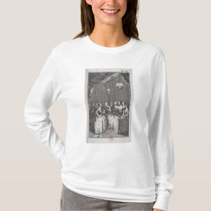 Empfang der Damen am Häuschen von Mopses T-Shirt