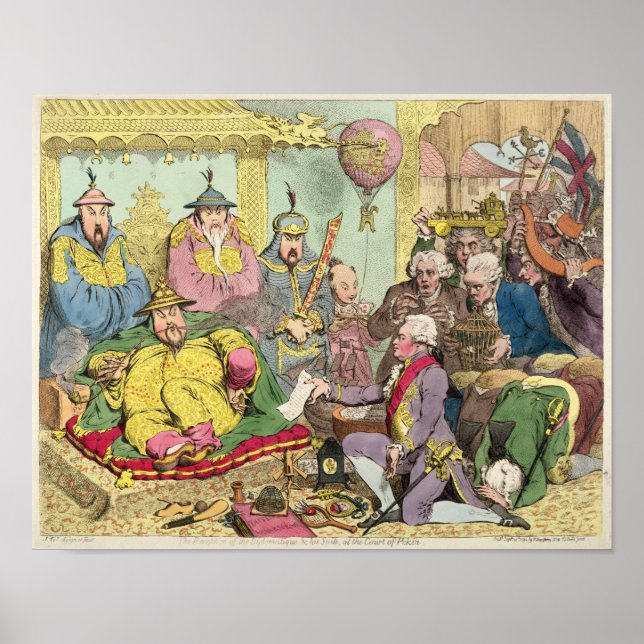 Empfang der Diplomatie Poster (Vorne)