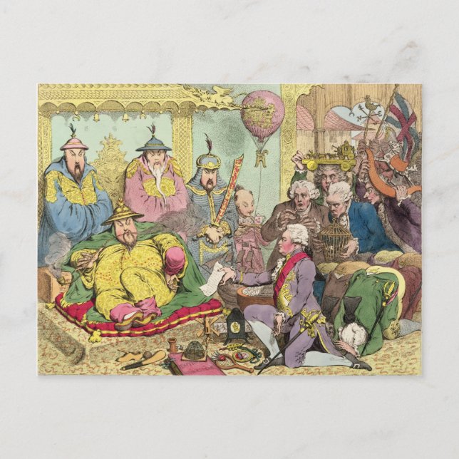 Empfang der Diplomatie Postkarte (Vorderseite)