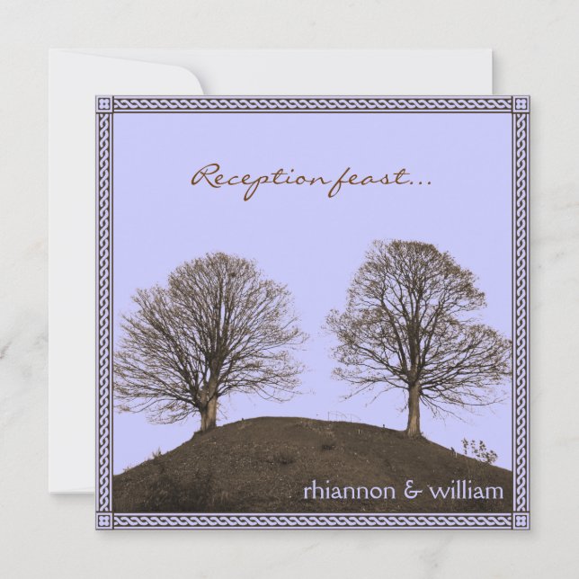 Empfang Einladung (Vorderseite)