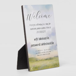 Empfang im Haus Bild und Logo WiFi Fotoplatte