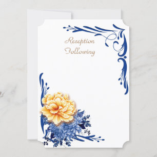 Empfang nach / Einladungskarte Hochzeit Einladung