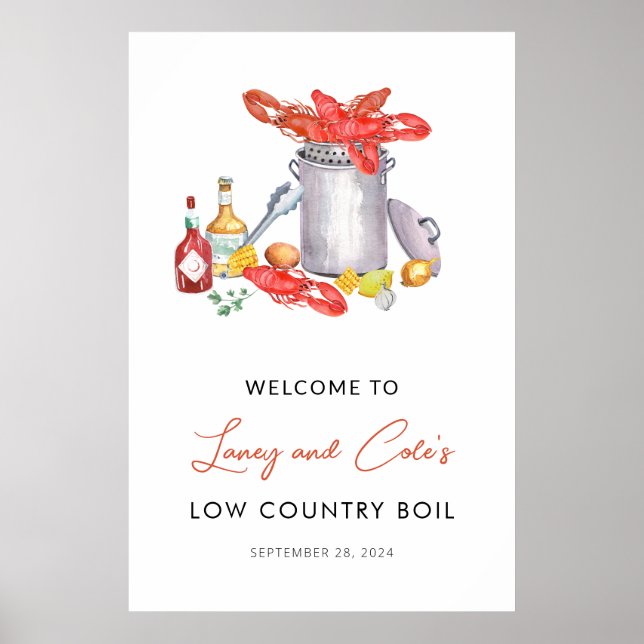 Empfang von Low Country Books Poster (Vorne)