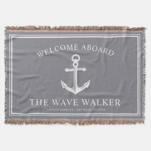 Empfang von Wasserfahrzeugen Grau und Weiß Decke