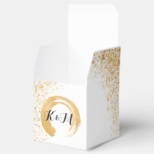 Empfang-Zubehör für das Goldleder Geschenkschachtel