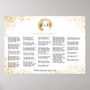 Empfang-Zubehör für das Goldleder Poster