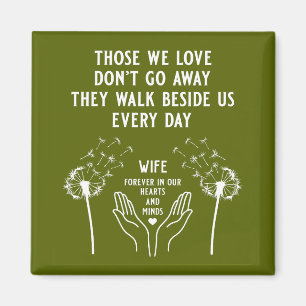 Empfang zur Gedächtnisbeerdigung Magnet