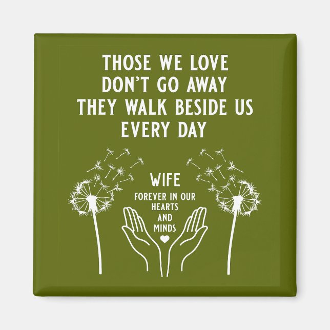 Empfang zur Gedächtnisbeerdigung Magnet (Vorne)