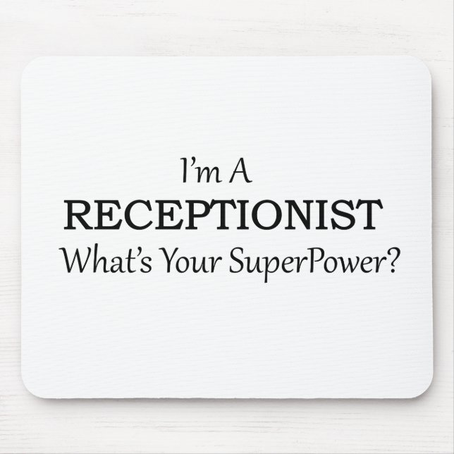 EMPFANGSDAME MOUSEPAD (Vorne)