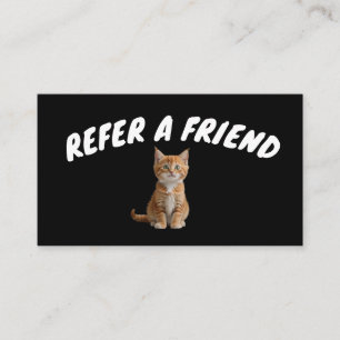 EMPFEHLE EINEN FREUND KATZE KARTE